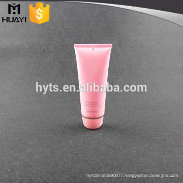 100g cosmetic plastic packing facial tube with PP flip top cap